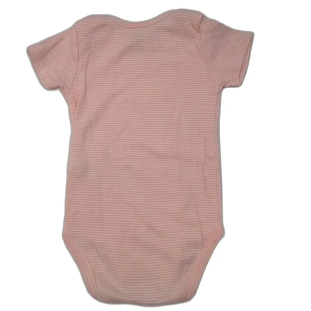 Carter's Cardigan & Onesie Matching Set Peach White Polka Dots Stripes Bow 18M